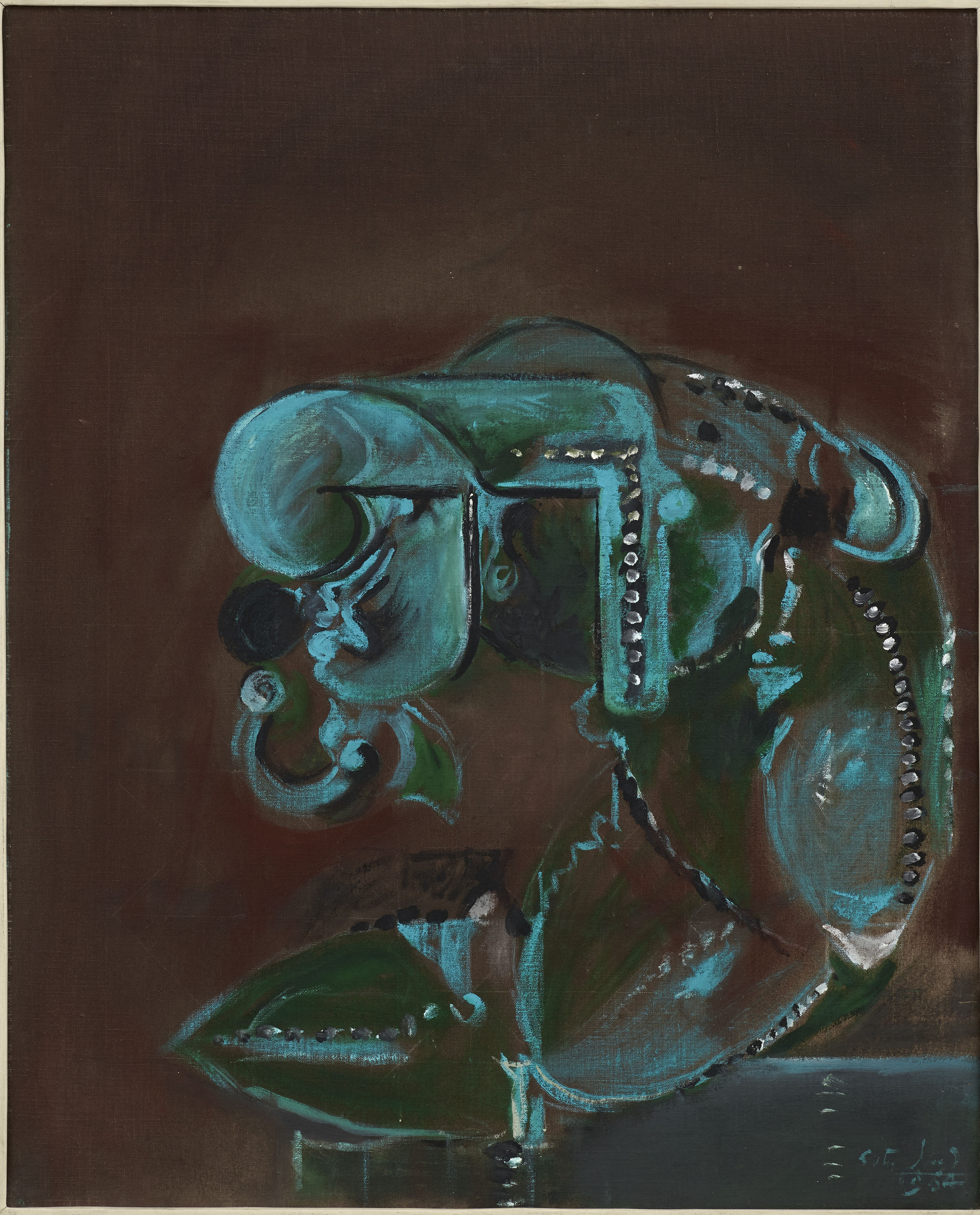 Graham Sutherland O.M.  Form on a Ledge, 1964